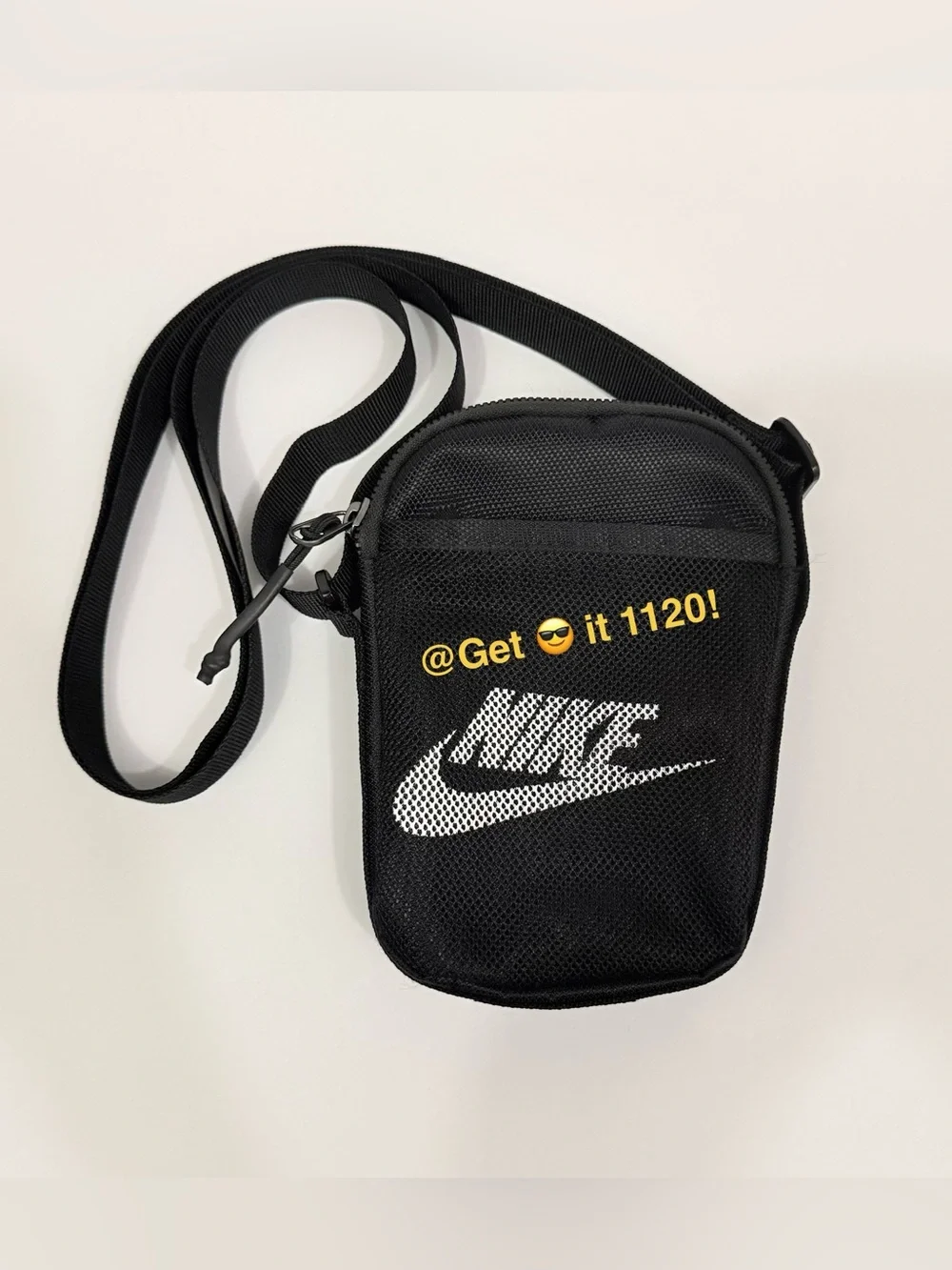 Nike Heritage Crossbody Bag (Small 1L) Black/White BA5871-010